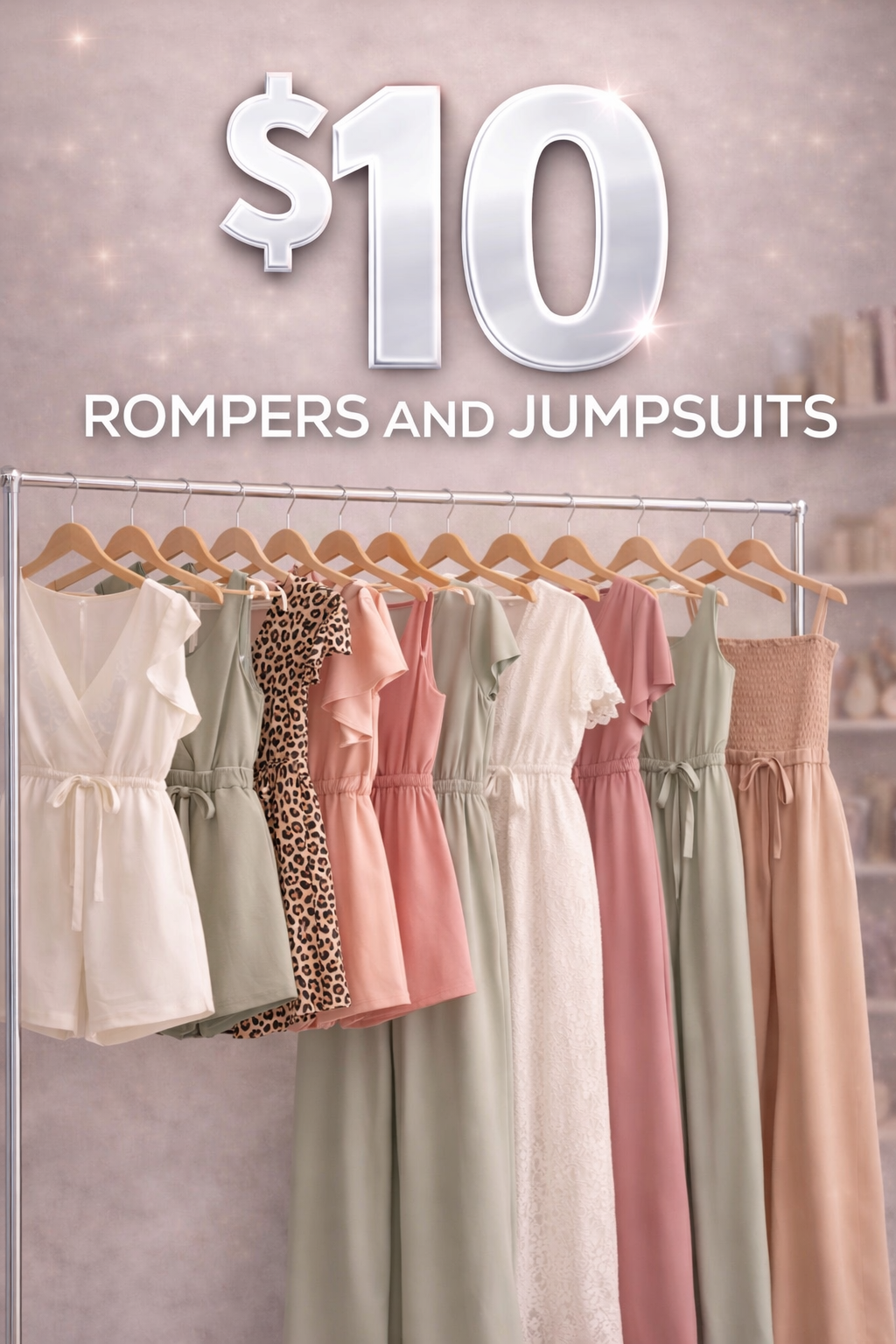 $10 ROMPERS & JUMPSUITS