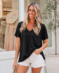 The Essential Pocket Tee- Black